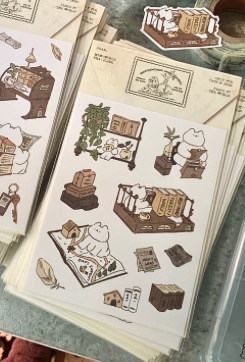 Mewmewbeam Stickers - Travel Planning