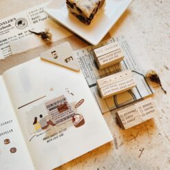 PensPapersPlanner Rubber Stamps Series V - Enjoy The Journey