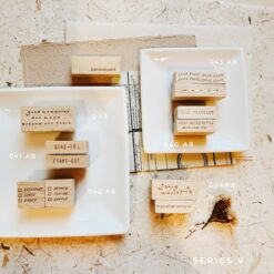PensPapersPlanner Rubber Stamps Series V - Enjoy The Journey