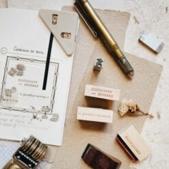 PensPapersPlanner Rubber Stamps Series V - Enjoy The Journey