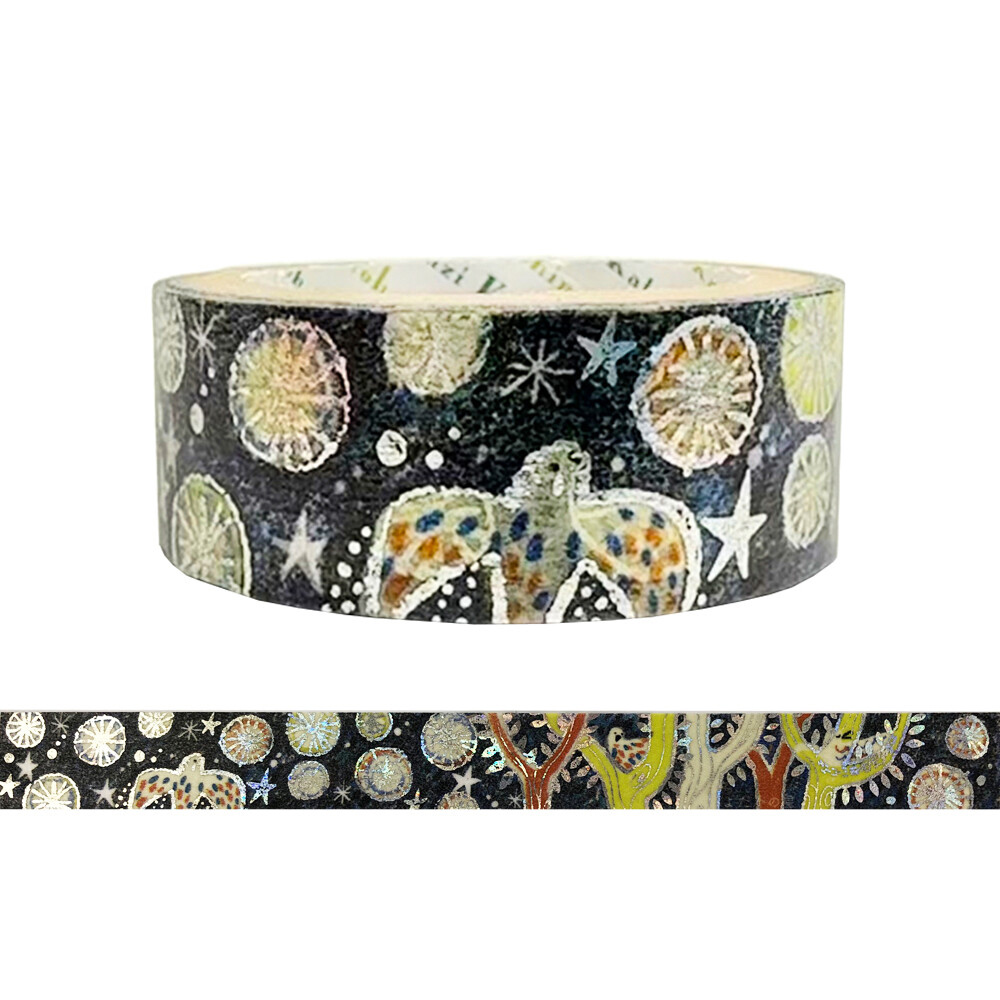 Shinzi Katoh Washi Tape - The Nighthawk Star