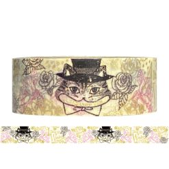 Shinzi Katoh Alice in Wonderland Washi Tape - Cheshire Cat