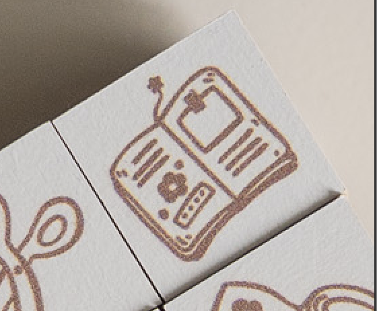 Sho Little Happiness Rubber Stamps - Little Stationery - Image 5