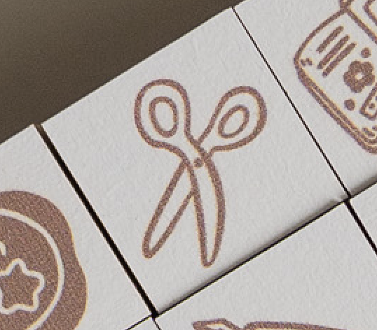Sho Little Happiness Rubber Stamps - Little Stationery - Image 4