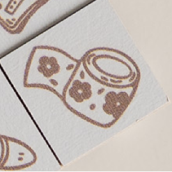 Sho Little Happiness Rubber Stamps - Little Stationery - Image 2