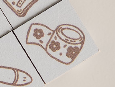 Sho Little Happiness Rubber Stamps - Little Stationery - Image 2