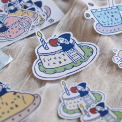 Eileen Tai Sticker Flakes - Simple Happiness Version 1.0 (soft pastels)