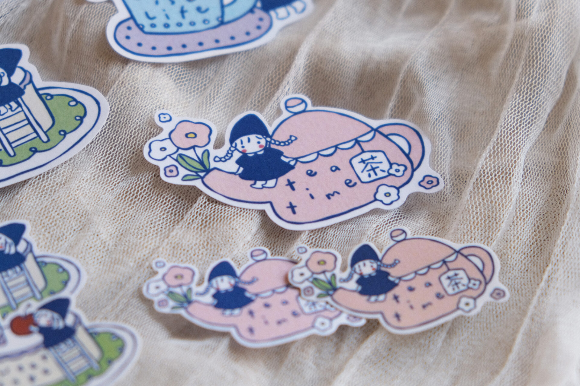 Eileen Tai Sticker Flakes - Simple Happiness Version 1.0 (soft pastels)