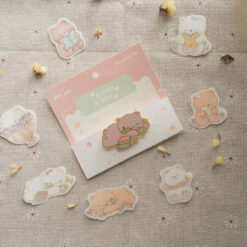 Sho Little Happiness "Sleepy Bear" Enamel Clip