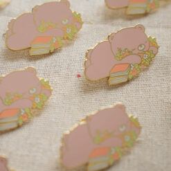 Sho Little Happiness "Sleepy Bear" Enamel Clip