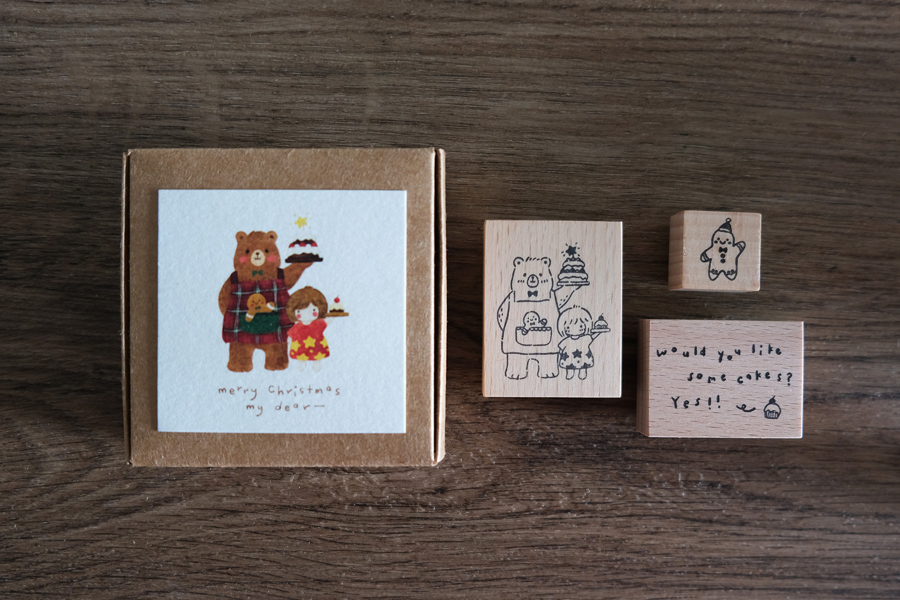 Eileen Tai Rubber Stamps - Sweet Christmas - Image 3