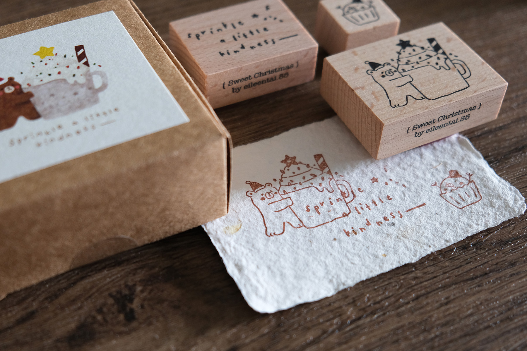 Eileen Tai Rubber Stamps - Sweet Christmas - Image 8
