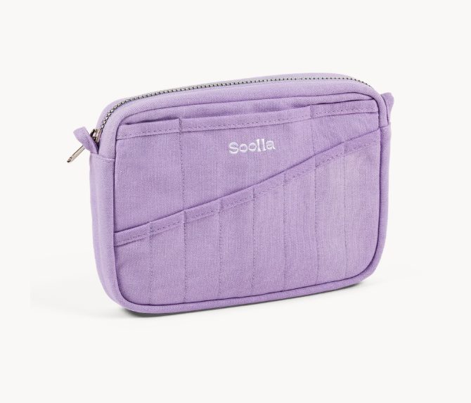 Soolla Studio Pouch - Lilac Love