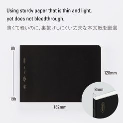 Stalogy Half Year B6 Notebook - Landscape Grid