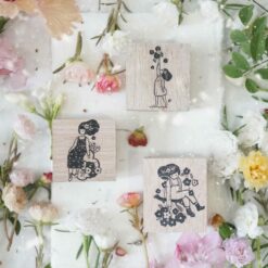 Black Milk Project Rubber Stamp Bloom Collection