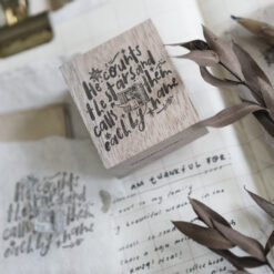 Black Milk Project Prayer Rubber Stamp - He counts the Stars