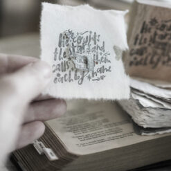 Black Milk Project Prayer Rubber Stamp - He counts the Stars