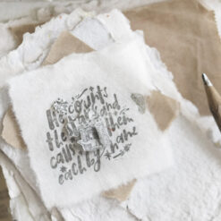 Black Milk Project Prayer Rubber Stamp - He counts the Stars