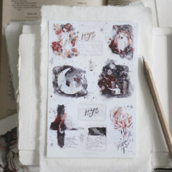 Black Milk Project Prayer sticker set (Washi & paper sticker)