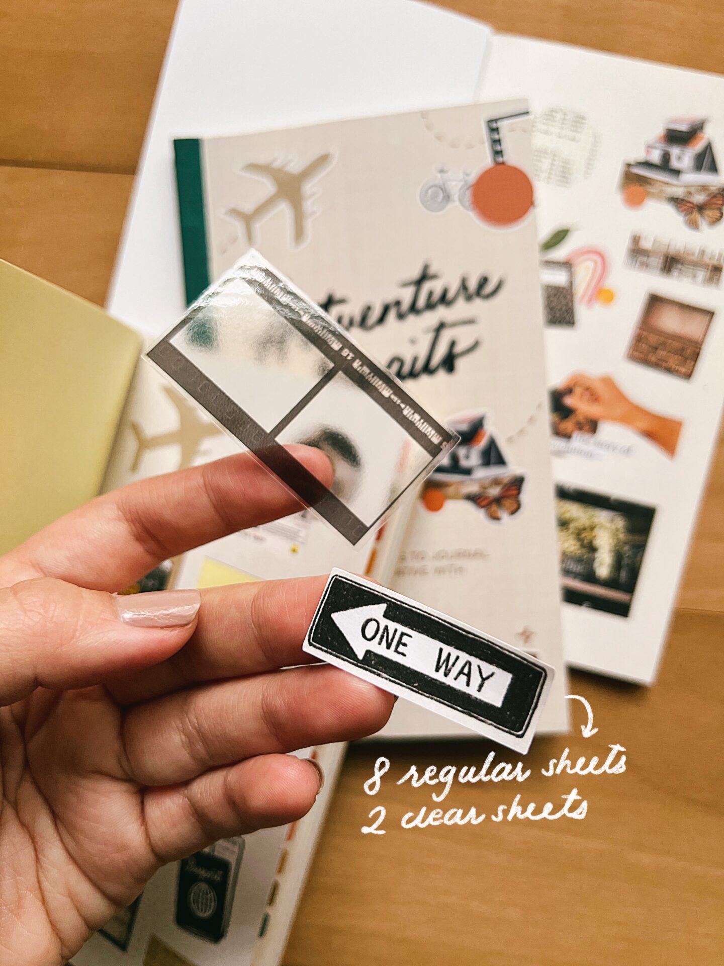 Abbey Sy "Adeventure Awaits" Sticker Book