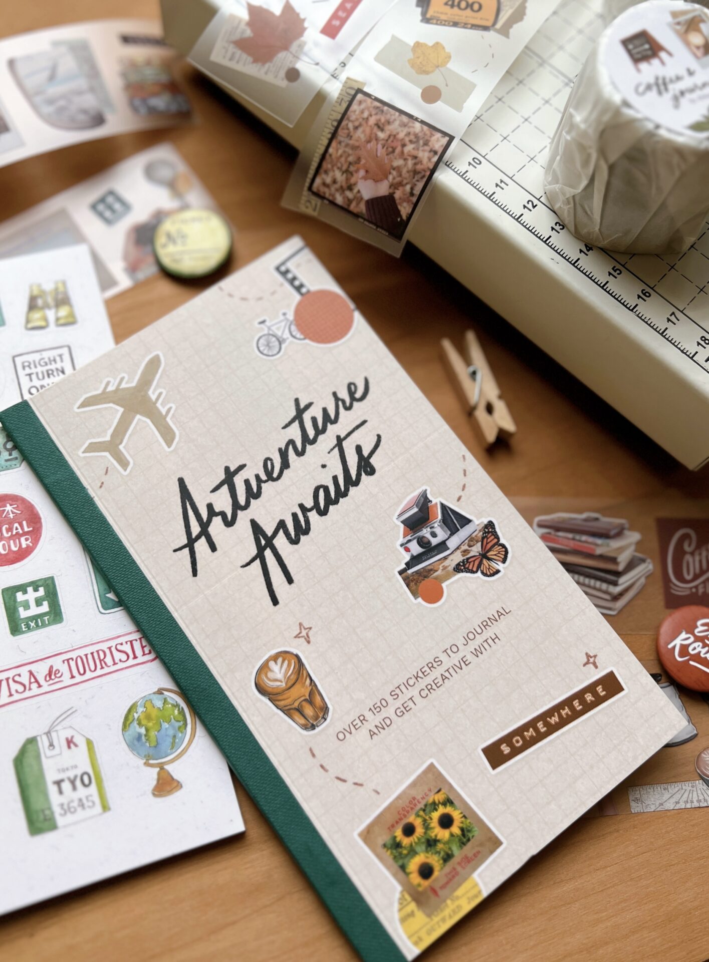 Abbey Sy "Adeventure Awaits" Sticker Book