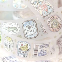 Lin Chia Ning Matte PET Tape - Sticker Club: Life
