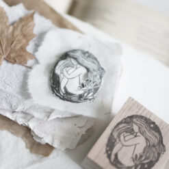 Black Milk Project Prayer Rubber Stamp - Stillness