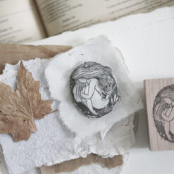 Black Milk Project Prayer Rubber Stamp - Stillness