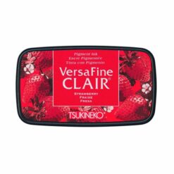 Tsukineko VersaFine Clair Pigment Ink - Strawberry (NEW colour)