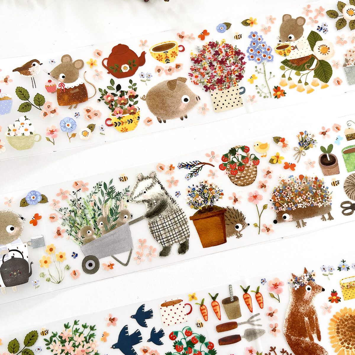 Miso Paper x Nettle and Twig "Sunny Meadow" PET tape