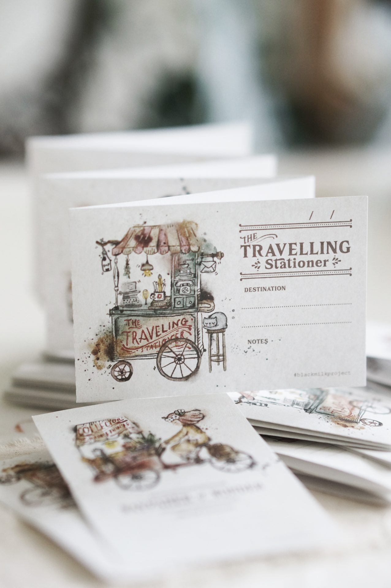 Black Milk Project Travelling Stationer Perforated Memo Sheets