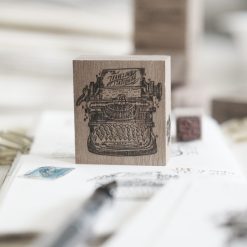 Black Milk Project Travelling Stationer Rubber Stamp - Typewriter