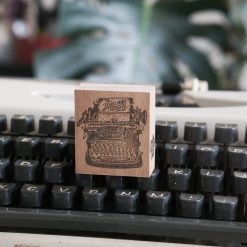 Black Milk Project Travelling Stationer Rubber Stamp - Typewriter