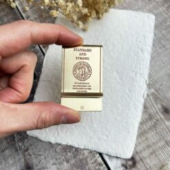 The Superior Labor Brass Paper Clip - New Design