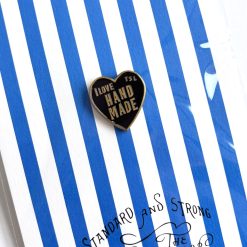 The Superior Labor Love Handmade Heart Logo Charm / Pin