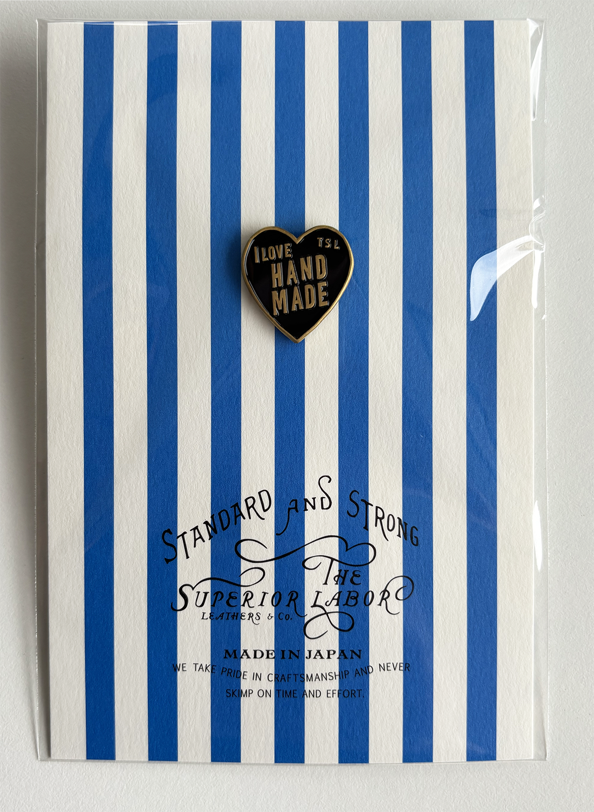The Superior Labor Love Handmade Heart Logo Charm / Pin