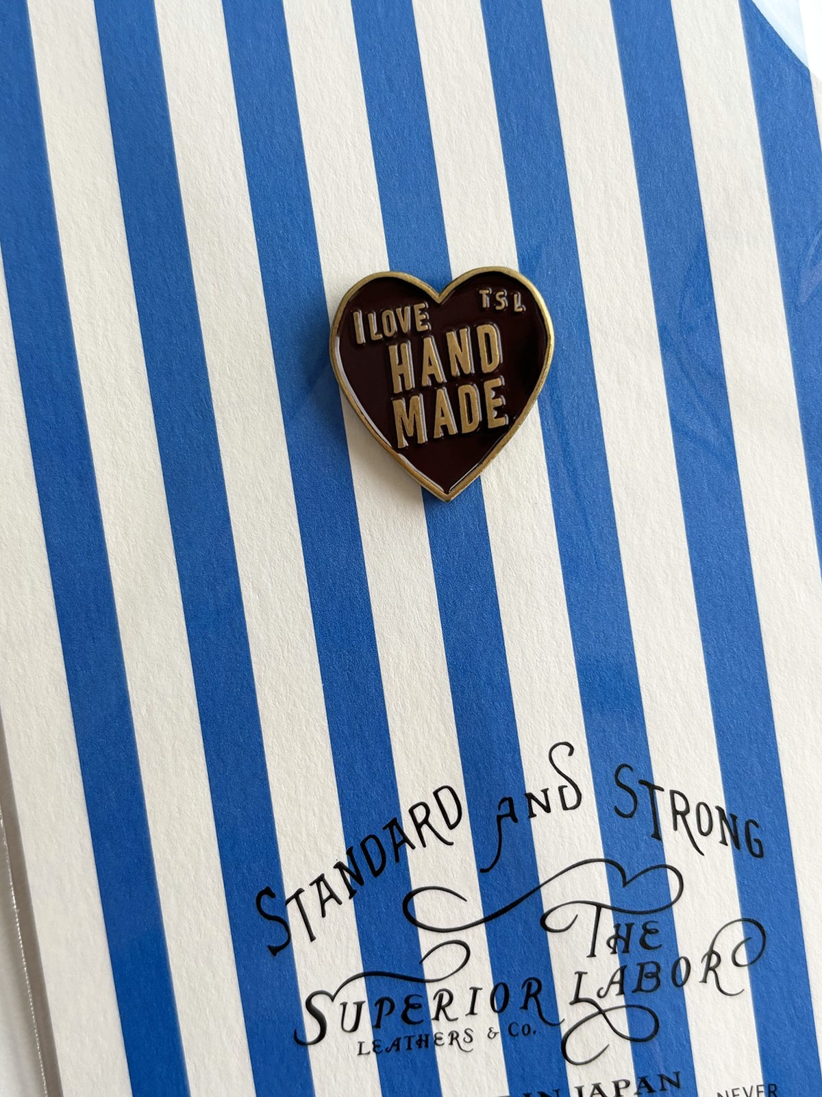 The Superior Labor Heart Logo Charm / Pin - Image 8