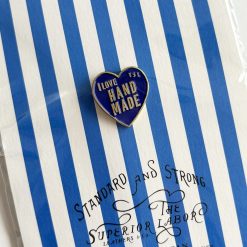 The Superior Labor Love Handmade Heart Logo Charm / Pin