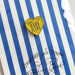 The Superior Labor Love Handmade Heart Logo Charm / Pin