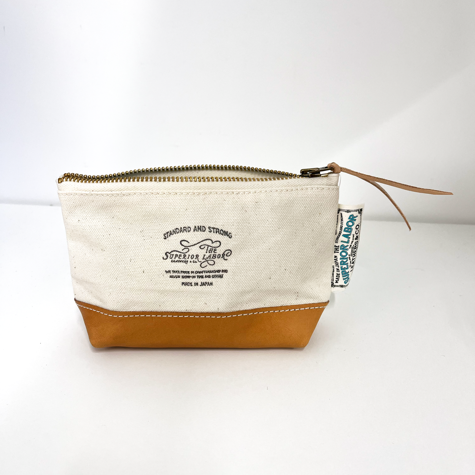 The Superior Labor Engineer Pouch #02 with Natural Leather Bottom