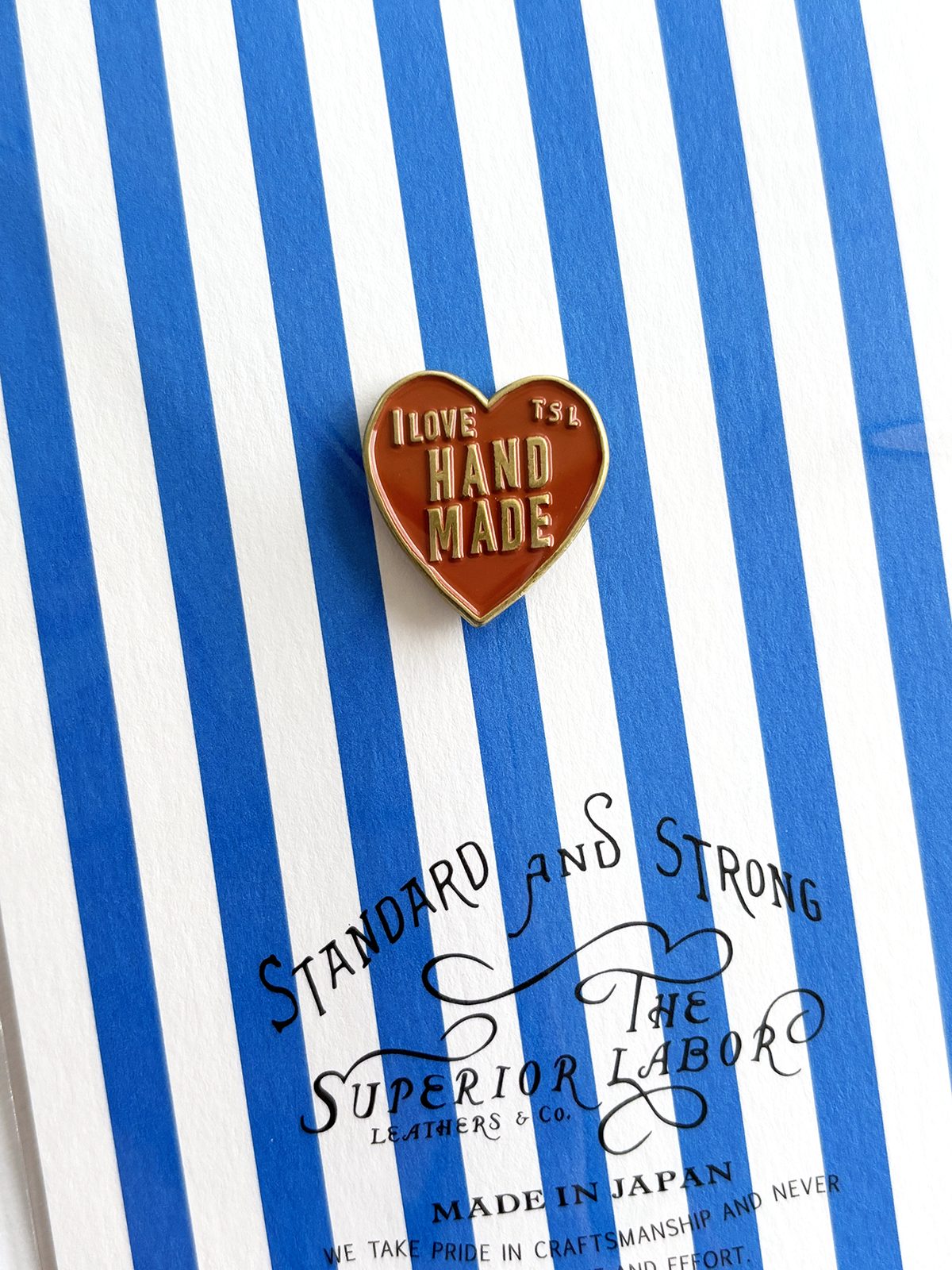 The Superior Labor Heart Logo Charm / Pin - Image 4