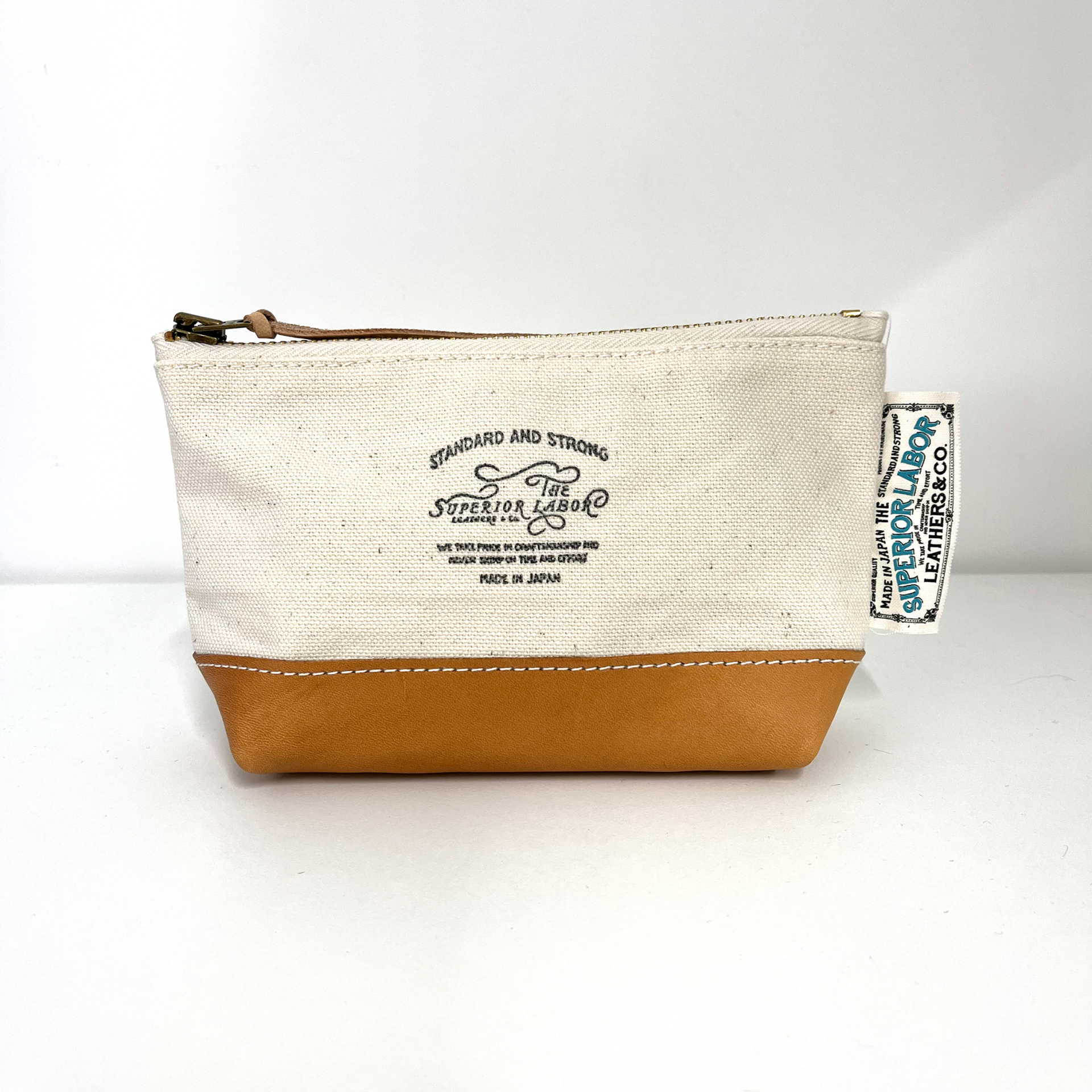 The Superior Labor Engineer Pouch #02 with Natural Leather Bottom