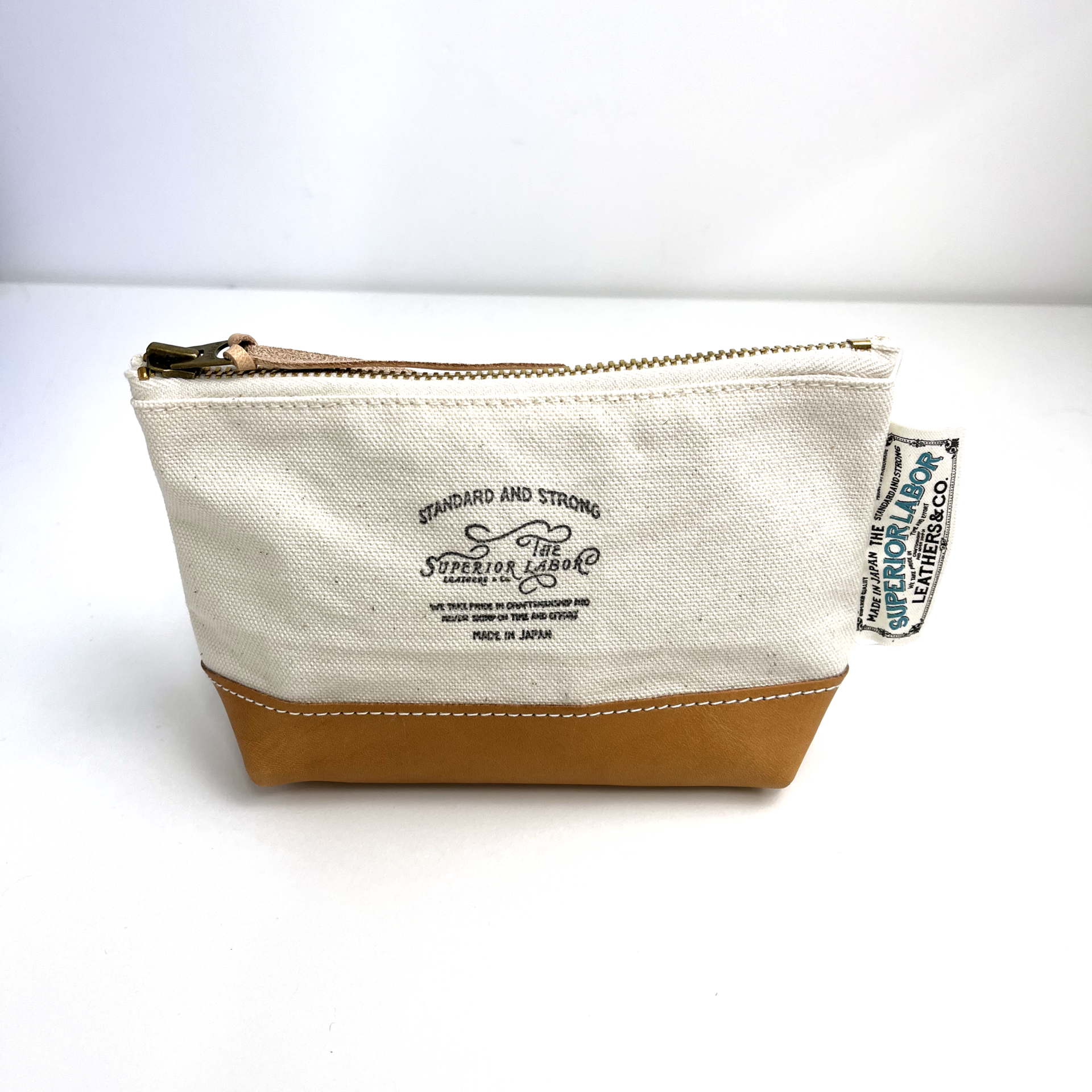 The Superior Labor Engineer Pouch #02 with Natural Leather Bottom