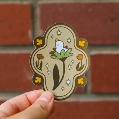 Thousand Skies Holographic Vinyl Sticker - Early Blooms