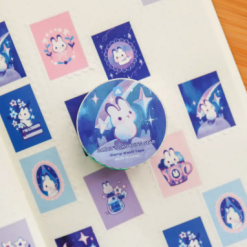 Thousand Skies Stamp Washi Tape - Rabbit's Shooting Star