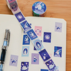 Thousand Skies Stamp Washi Tape - Rabbit's Shooting Star