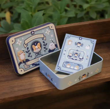 Thousand Skies Tin & Sticker Sheet - Mystery Trinkets