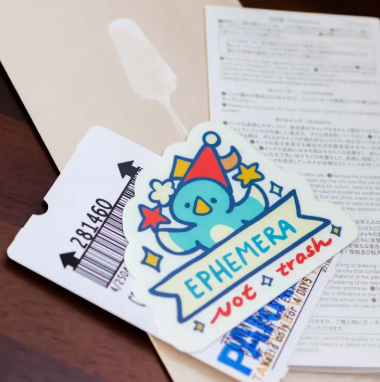 Thousand Skies Vinyl Sticker - Ephemera