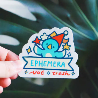 Thousand Skies Vinyl Sticker - Ephemera