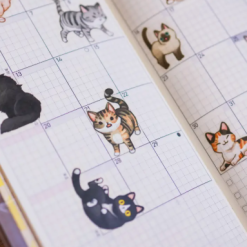 Thousand Skies Washi Sticker Sheet - Neighbourhood Cats